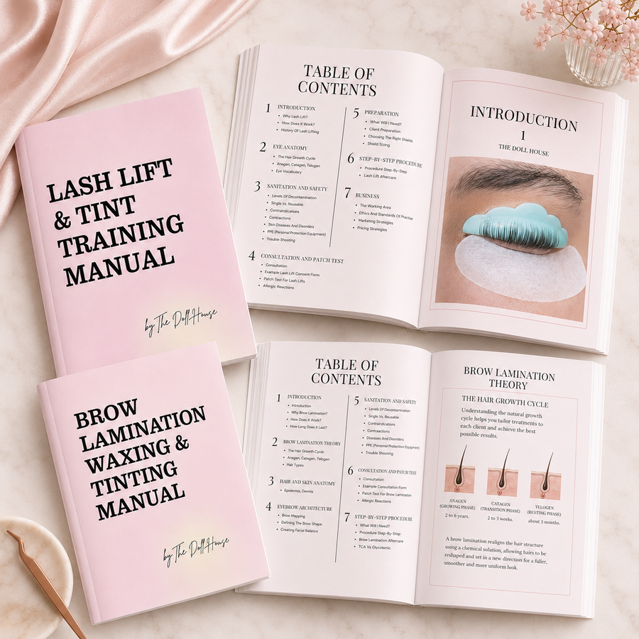 Lash Lift & Brow Lamination Course Bundle
